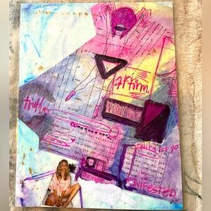 Miscellaneous laminated art I made years ago :)